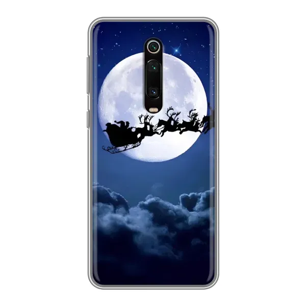 Чехол с рисунком «Санта - луна» для Xiaomi Mi 9T Чехол с рисунком «Санта - луна» для Xiaomi Mi 9T