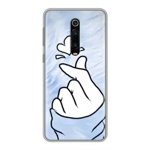 Чехлы (Знак сердечка) на Xiaomi Mi 9T (Сердечка знак)