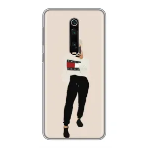 Силіконовый Чохол на Xiaomi Mi 9T з картинкой Модных девушек (Стильна)