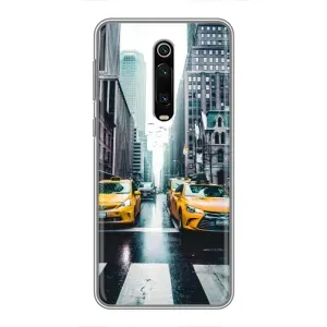 Силиконовый бампер (Работники) на Xiaomi Mi 9T (Такси)