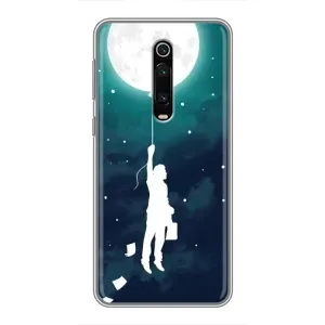 Чехол (ТПУ) с планетами на Xiaomi Mi 9T (To The moon)