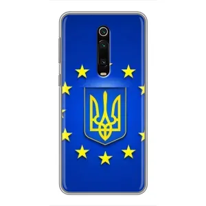 Чехол с Украинской символикой на Сяоми Mи 9T (Украина это Европа)