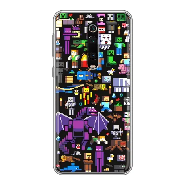 Чехол с рисунком «Все персонажи» для Xiaomi Mi 9T
