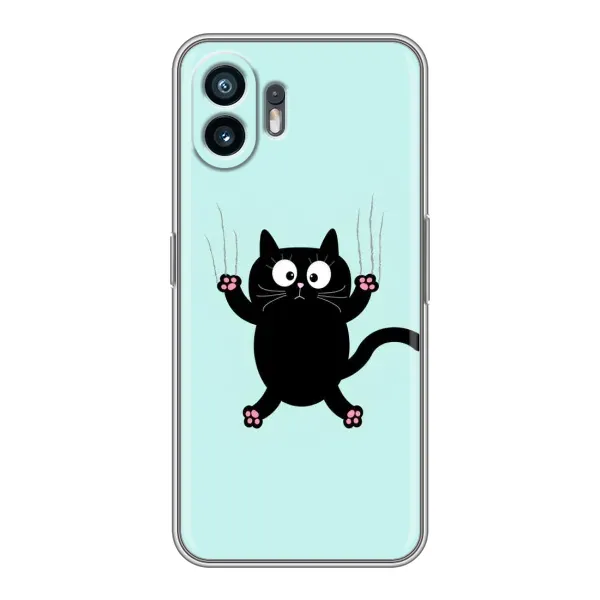 Чехол с рисунком «Падающий кот» для Xiaomi Turbo 4