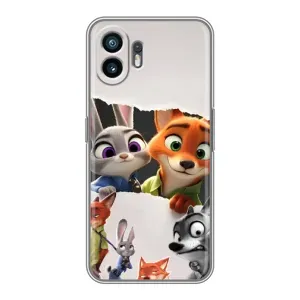 Силиконовый чехол с принтом Зоотрополіс для Xiaomi Turbo 4 (Персонажи Зоо)