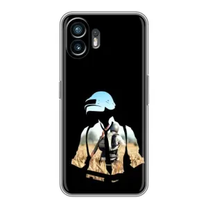 Чохол з картинкою "Герой Pubg" на Xiaomi Turbo 4 (Пубг мен)