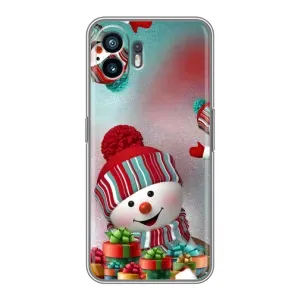 Чехлы на Новый Год Xiaomi Turbo 4 (Снеговик в шапке)