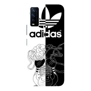 Чехол в стиле "Адидас" для Виво У12с (Adidas шнурки)