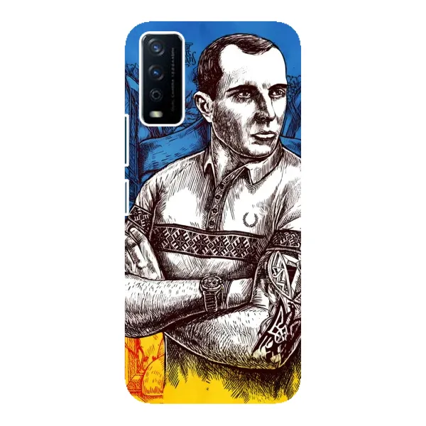Чехол с рисунком «Бандера Патриот» для Vivo Y12s