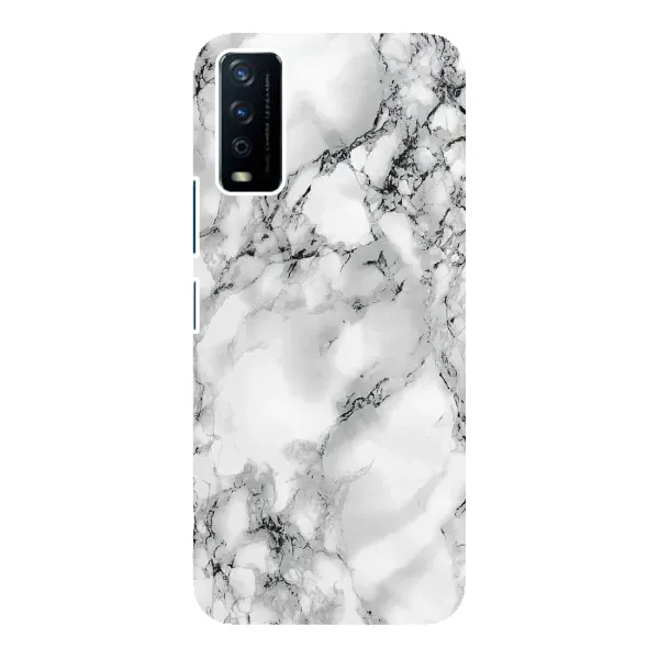 Чехол с рисунком «Белый мрамор» для Vivo Y12s Чехол с рисунком «Белый мрамор» для Vivo Y12s