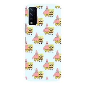 Чехлы с Патриком на ViVO Y12s (Боб и Патрик)