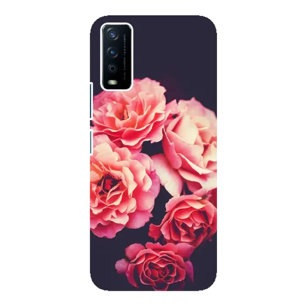 Чехол с рисунком «Бутоны» для Vivo Y12s Чехол с рисунком «Бутоны» для Vivo Y12s