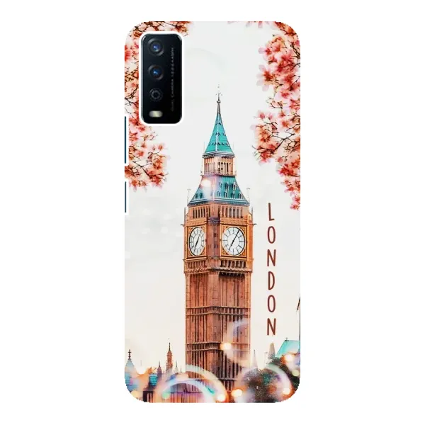 Чехол с рисунком «Часы Лондон» для Vivo Y12s Чехол с рисунком «Часы Лондон» для Vivo Y12s