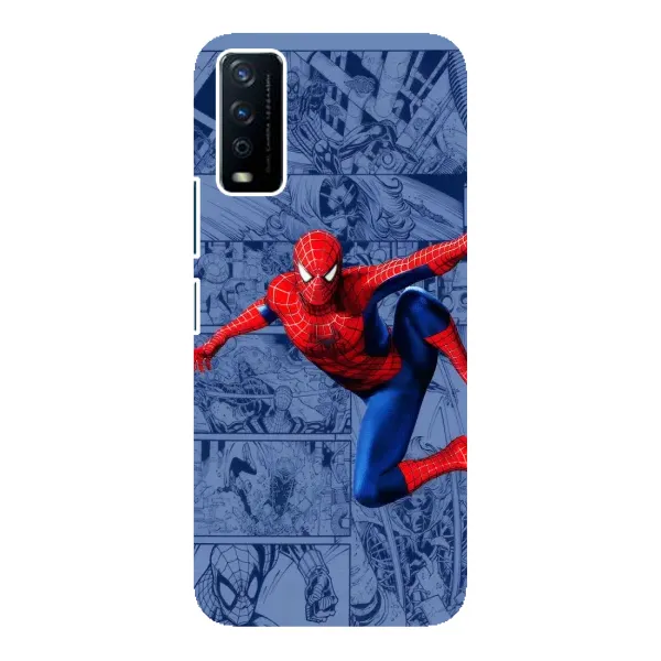 Чехол с рисунком «Человек Паук» для Vivo Y12s