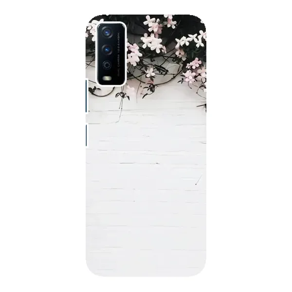 Чехол с рисунком «Цветы на стене» для Vivo Y12s Чехол с рисунком «Цветы на стене» для Vivo Y12s