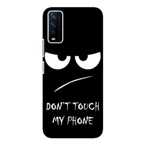 Чехол с прикольным текстом на ViVO Y12s (Dont)