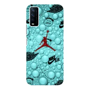 Силиконовый Чехол Nike Air Jordan на Виво У12с (Джордан Найк)