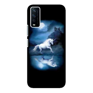 Чехол Unicorn на ViVO Y12s (Единорог)