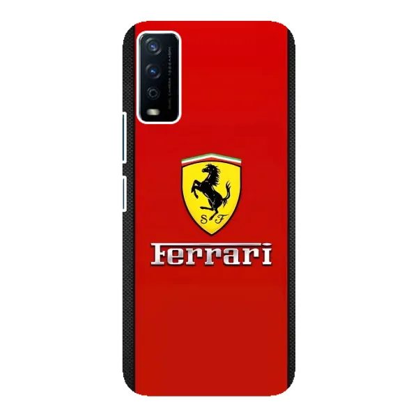 Чехол с рисунком «Ferrari Logo» для Vivo Y12s Чехол с рисунком «Ferrari Logo» для Vivo Y12s