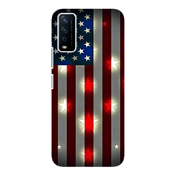 Чехол с рисунком «Флаг США 2» для Vivo Y12s Чехол с рисунком «Флаг США 2» для Vivo Y12s