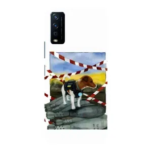 Чохол з принтом Песика Патрон для ViVO Y12s (Хоробрий Патрон)