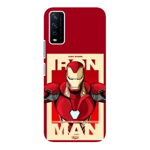 Чехол Супергерой Железный человек на ViVO Y12s (Iron man)
