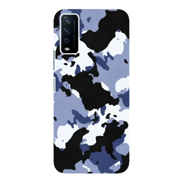 Чехол с рисунком «Камуфляжный Серый» для Vivo Y12s Чехол с рисунком «Камуфляжный Серый» для Vivo Y12s