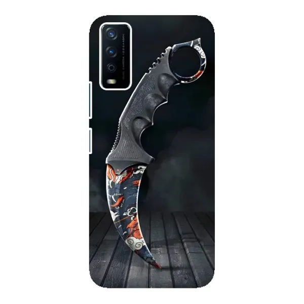 Чехол с рисунком «Кинжал КС ГО» для Vivo Y12s Чехол с рисунком «Кинжал КС ГО» для Vivo Y12s