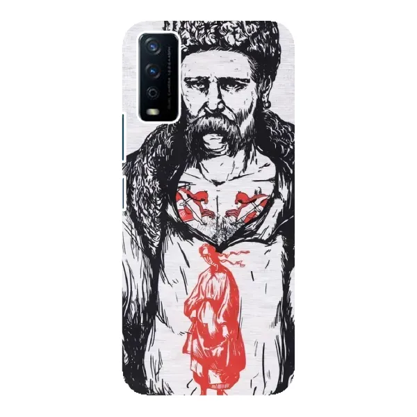 Чехол с рисунком «Кобзарь» для Vivo Y12s Чехол с рисунком «Кобзарь» для Vivo Y12s