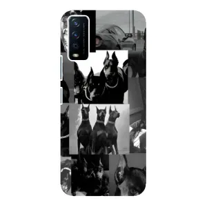 Чохол ДОБЕРМАН для ViVO Y12s (Колаж Доберман)