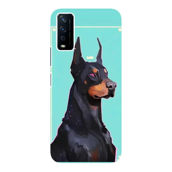 Чехол с рисунком «Король доберман» для Vivo Y12s Чехол с рисунком «Король доберман» для Vivo Y12s