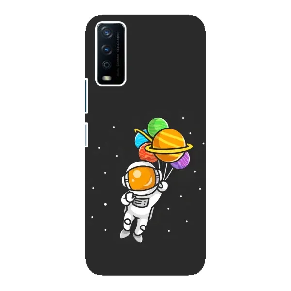Чехол с рисунком «Космонавт с шариками» для Vivo Y12s Чехол с рисунком «Космонавт с шариками» для Vivo Y12s