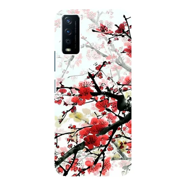 Чехол с рисунком «Красивая Сакура» для Vivo Y12s Чехол с рисунком «Красивая Сакура» для Vivo Y12s