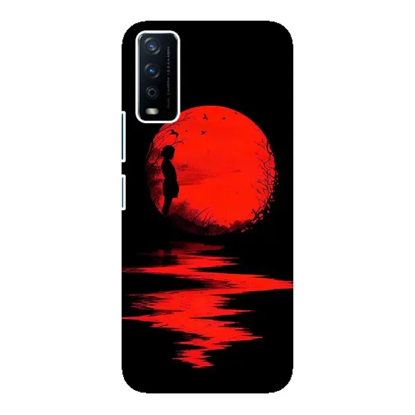 Чехол с рисунком «Красный Закат» для Vivo Y12s Чехол с рисунком «Красный Закат» для Vivo Y12s