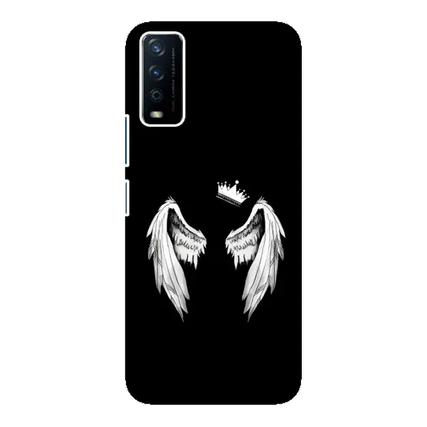 Чехол с рисунком «Крылья и корона» для Vivo Y12s Чехол с рисунком «Крылья и корона» для Vivo Y12s