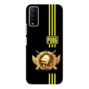 Чехол (TPU) с картинкой "Лого Пабг" на Виво У12с (Лого PUPG)