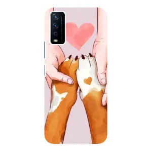 Чохол (ТПУ) Милі песики для ViVO Y12s (Любов до собак)