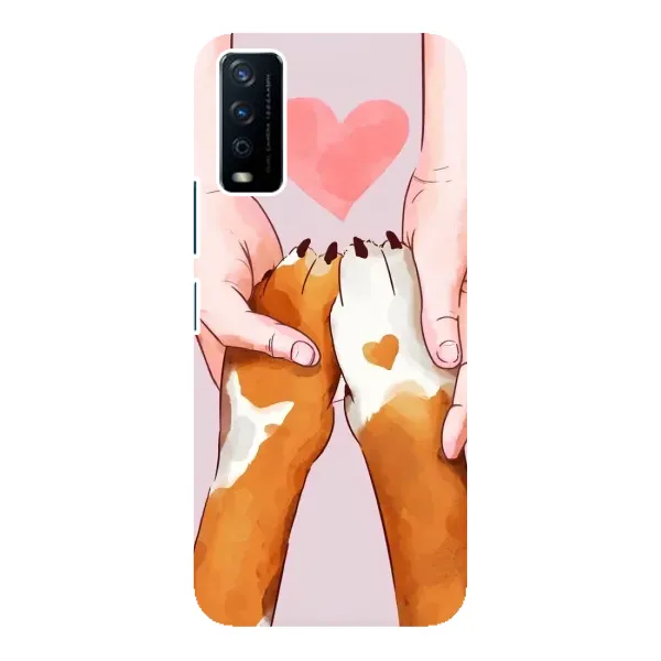 Чехол с рисунком «Любовь к собакам» для Vivo Y12s Чехол с рисунком «Любовь к собакам» для Vivo Y12s