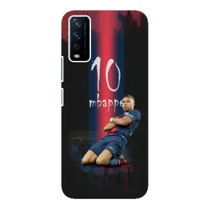 Чехол (TPU) с Футболистом на ViVO Y12s (MBAPPE 10)