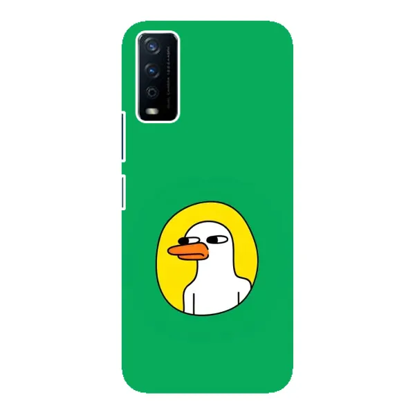 Чехол с рисунком «Мем Утка» для Vivo Y12s