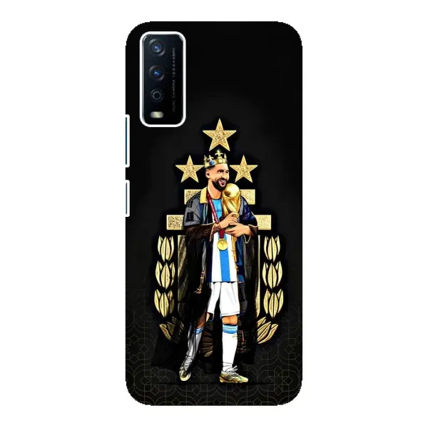Чехол с рисунком «Месси король» для Vivo Y12s Чехол с рисунком «Месси король» для Vivo Y12s