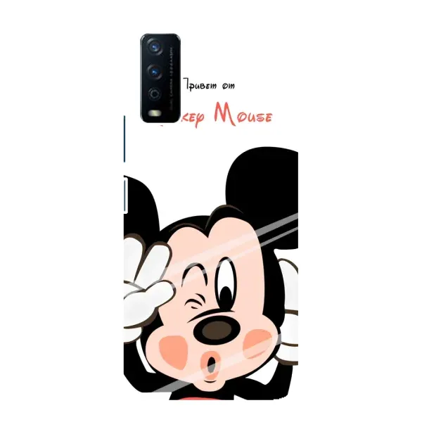 Чехол с рисунком «Mickey Mouse» для Vivo Y12s Чехол с рисунком «Mickey Mouse» для Vivo Y12s