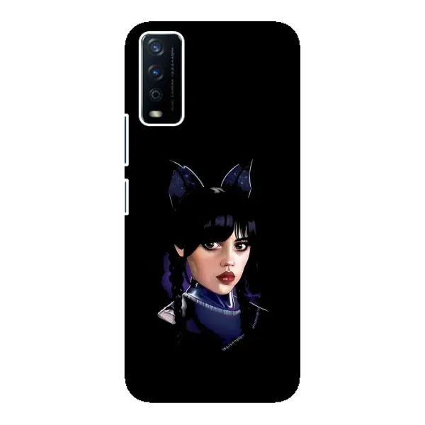 Чехол с рисунком «Милая Уэнсдей» для Vivo Y12s Чехол с рисунком «Милая Уэнсдей» для Vivo Y12s