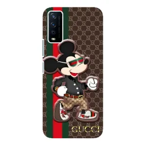 Чехлы Бренд GUCCI для ViVO Y12s (Маус Гуччи)