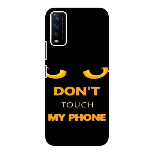 Чехол с рисунком «Не трогай мой телефон» для Vivo Y12s Чехол с рисунком «Не трогай мой телефон» для Vivo Y12s
