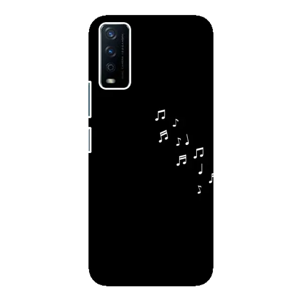 Чехол с рисунком «Ноты» для Vivo Y12s
