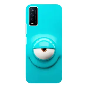Силиконовые Чехлы (смешные стикеры) для ViVO Y12s (Одноглазик)