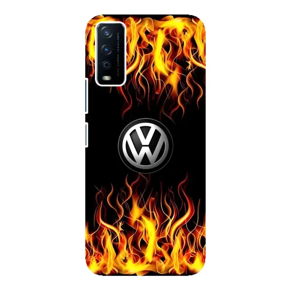 Чехол с рисунком «Огненный Лого» для Vivo Y12s Чехол с рисунком «Огненный Лого» для Vivo Y12s