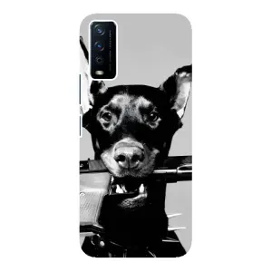 Чохол ДОБЕРМАН для ViVO Y12s (Небезпечний доберман)