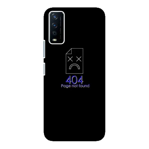 Чехол с рисунком «Ошибка 404» для Vivo Y12s Чехол с рисунком «Ошибка 404» для Vivo Y12s
